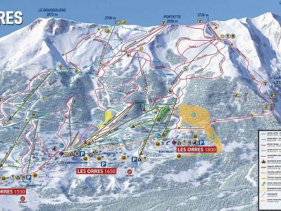 Skijalište Les Orres Skijalište Les Orres