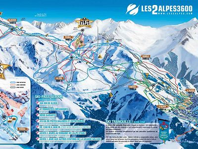 Skijalište Les 2 Alpes Skijalište Les 2 Alpes