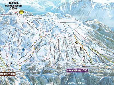 Skijalište Chamrousse Skijalište Chamrousse